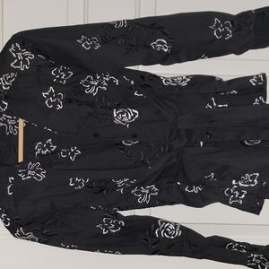 Samuel Dong long sleeve wrap top